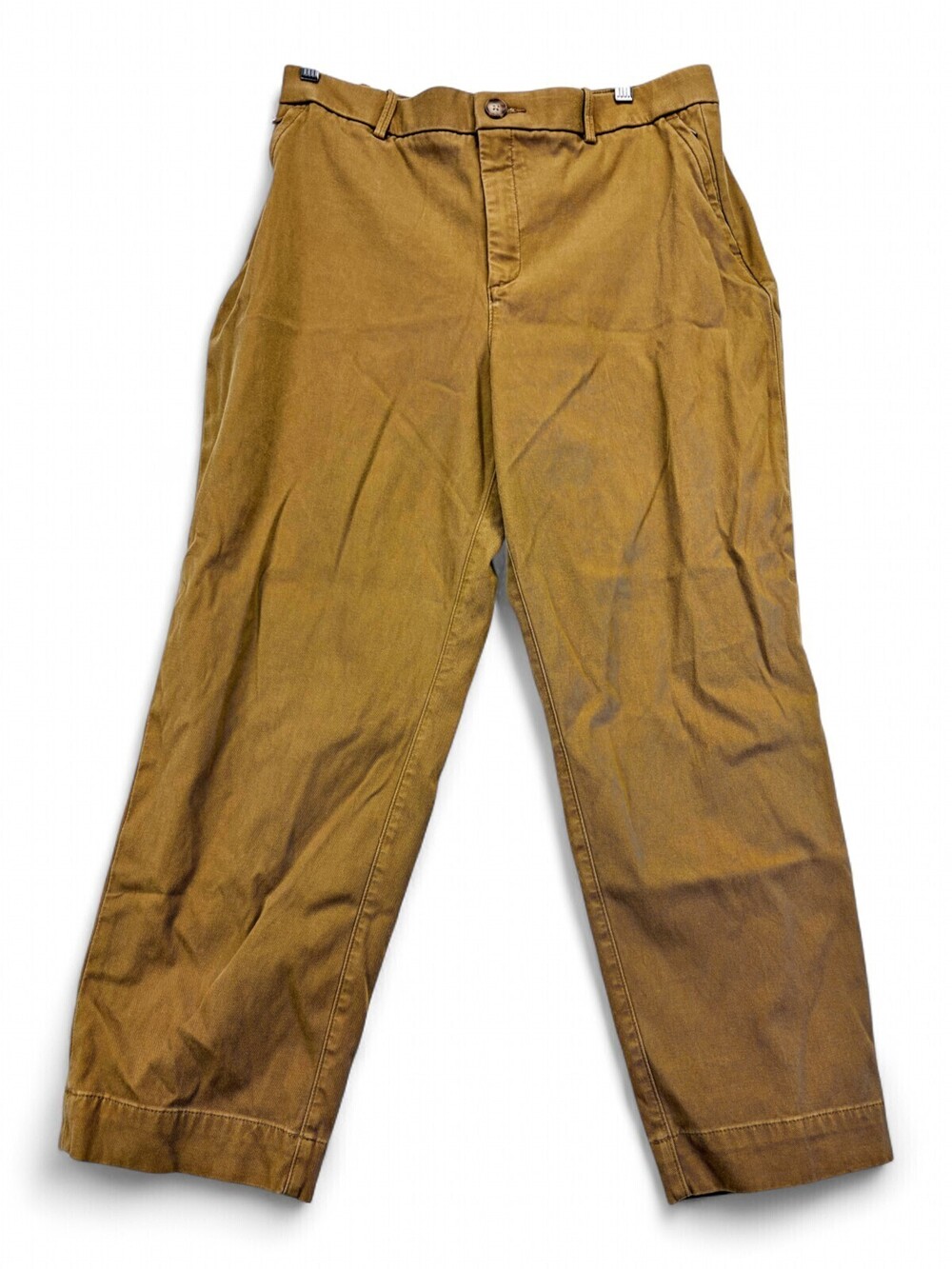 Spanx Wide Leg Pants XL Tan Relaxed Chino
